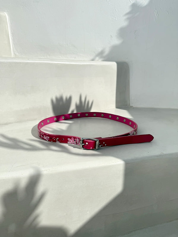 Malovaný pásek FUCHSIA