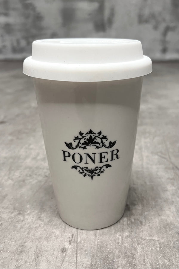 Porcelánový Coffee Cup PONER