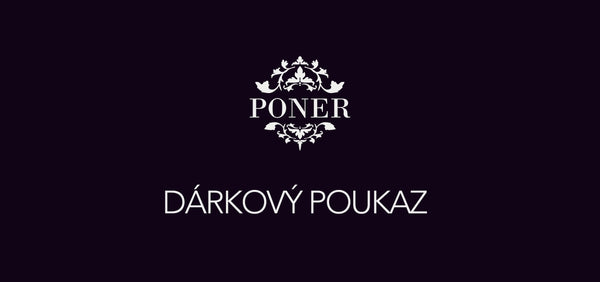 Dárkový voucher PONER